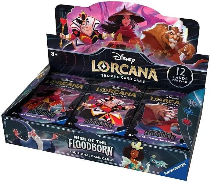 Disney Lorcana TCG: Set 2 - Rise of the Floodborn Booster Display (24 Packs) - GeekVortex