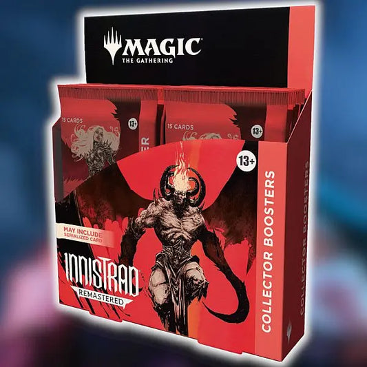 Magic The Gathering: Innistrad Remastered - Collector Booster Box (Display) - 12 Collector Boosters (Magic the Gathering) - GeekVortex