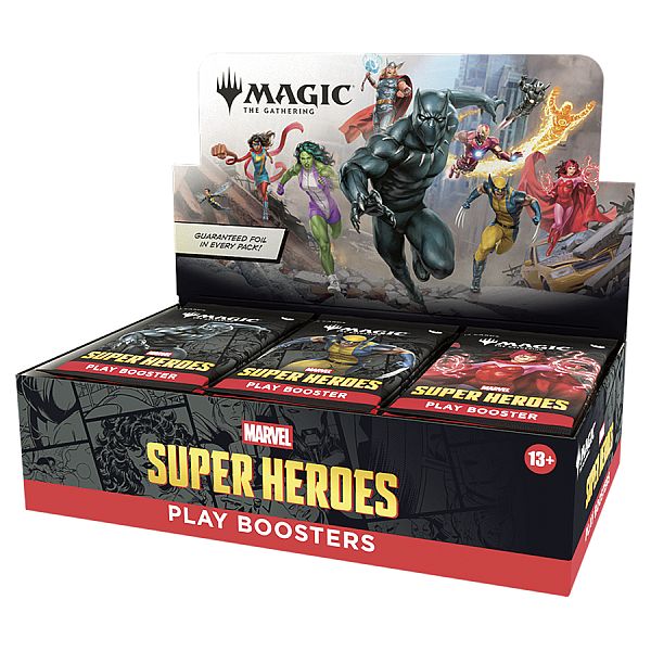 Magic: The Gathering – Marvel Super Heroes Play Booster Box [EN] - GeekVortex