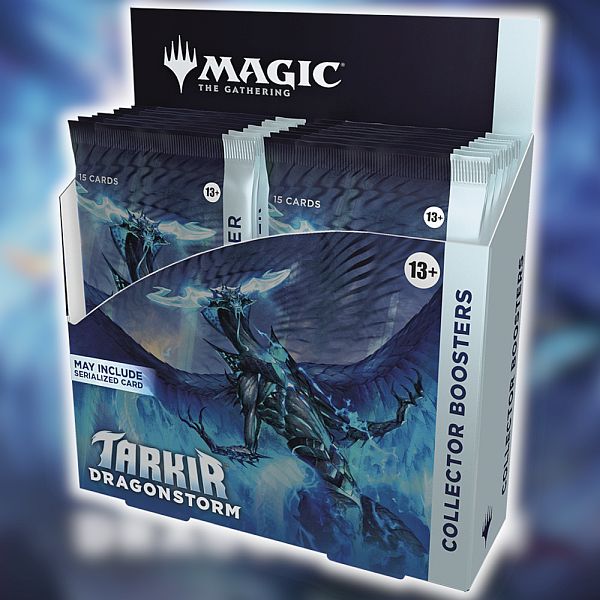 Tarkir: Dragonstorm - Collector Booster Box (Display) - 12 Collector Boosters (Magic the Gathering) - GeekVortex