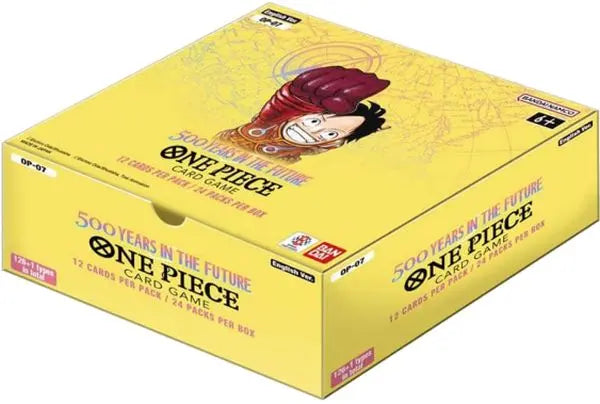 One Piece Card Game: OP07 - 500 Years In The Future - Booster Display (24 Packs) - GeekVortex