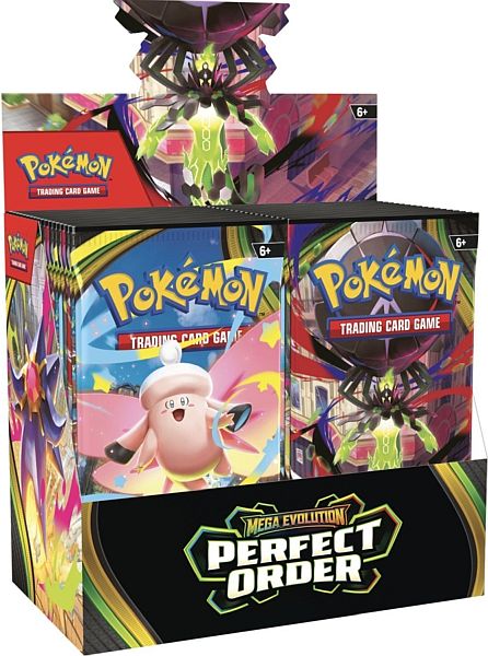Pokémon Display (Booster Box) ME03 — Mega Evolution: Perfect Order (36 Boosters) - GeekVortex
