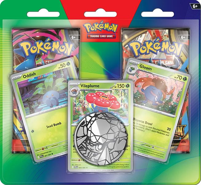 Pokémon TCG: Enhanced 2 - Pack Blister (2026 Oddish, Gloom, Vileplume) [EN] - GeekVortex
