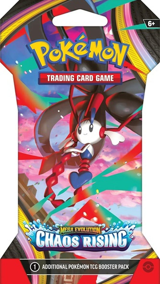 Pokémon TCG: ME04 — Mega Evolution: Chaos Rising Sleeved Booster Pack [EN] - GeekVortex
