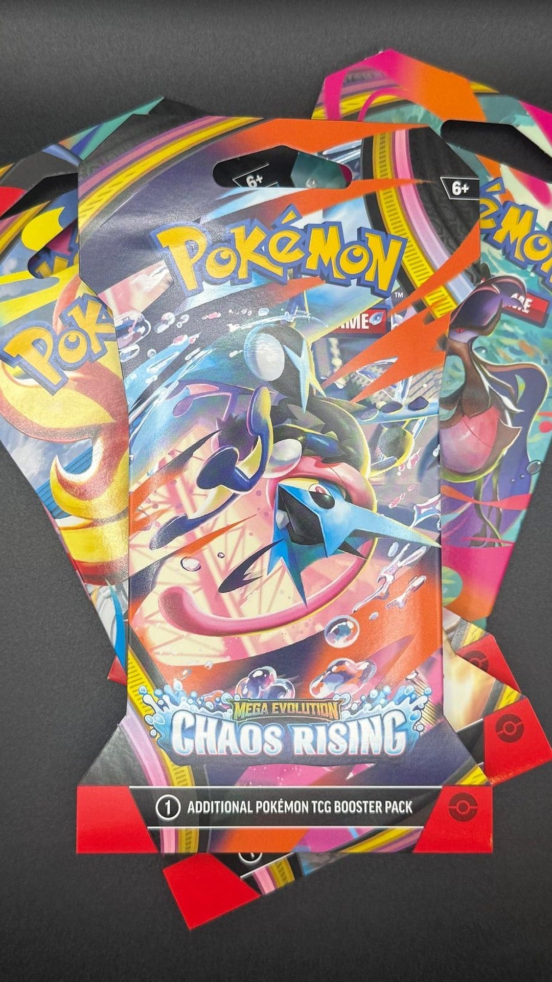 Pokémon TCG: ME04 — Mega Evolution: Chaos Rising Sleeved Booster Pack [EN] - GeekVortex