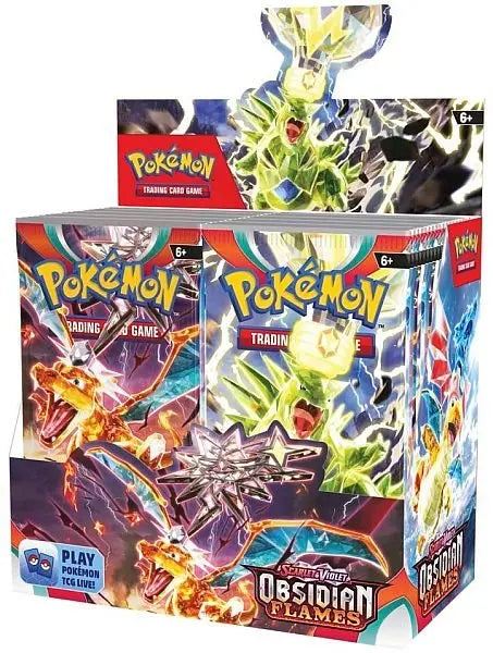 Pokémon TCG: Scarlet & Violet SV03 - Obsidian Flames Booster Box - 36 Boosters - GeekVortex