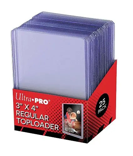 Ultra Pro Toploader: Clear Regular - Box (25) - GeekVortex